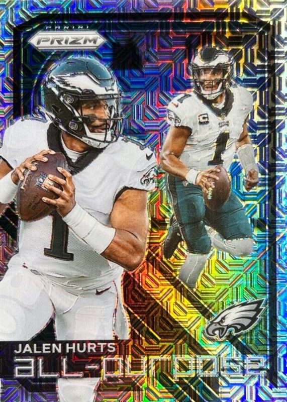 Jalen Hurts 2023 Prizm #APP-JH All Purpose - Mojo /25 SGC 10