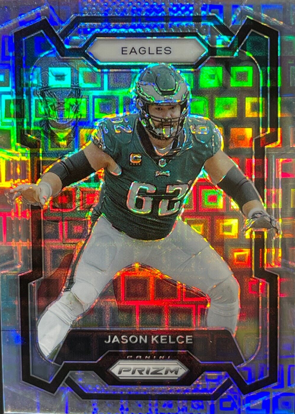 Jason Kelce 2023 Prizm #245 Pandora /400 Price Guide