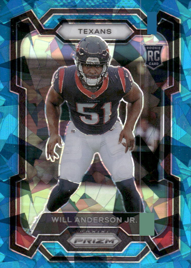Will Anderson Jr. 2023 Mosaic #ND-19 NFL Debut Price Guide 