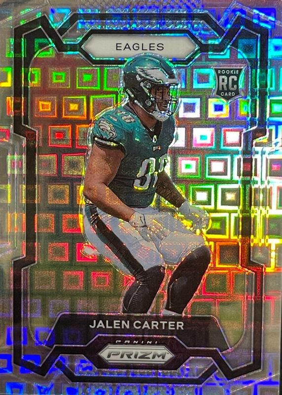 Jalen Carter 2023 Prizm #381 Pandora /400 Rookie PSA 9