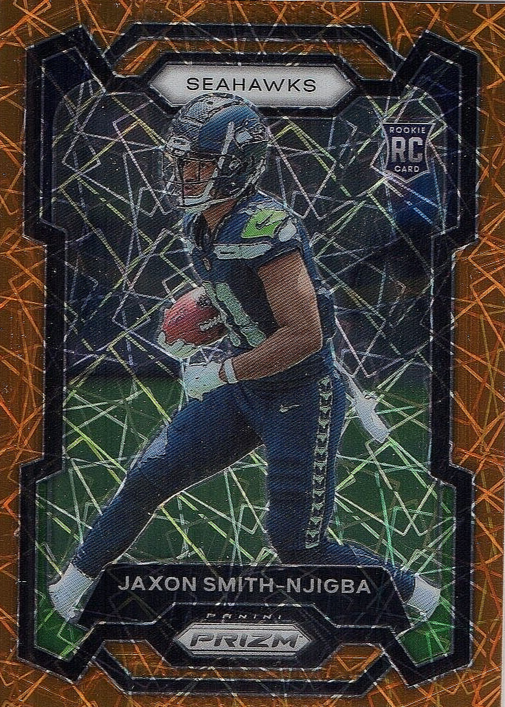 Jaxon Smith-Njigba 2023 Prizm #390 Lazer Price Guide - Sports Card