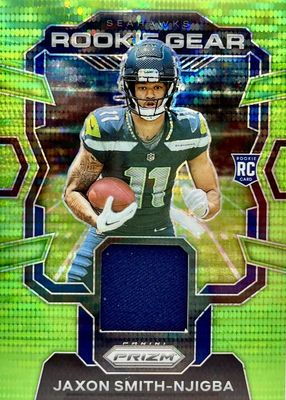 2023 Prizm #RG-JS Rookie Gear - Neon Green Pulsar