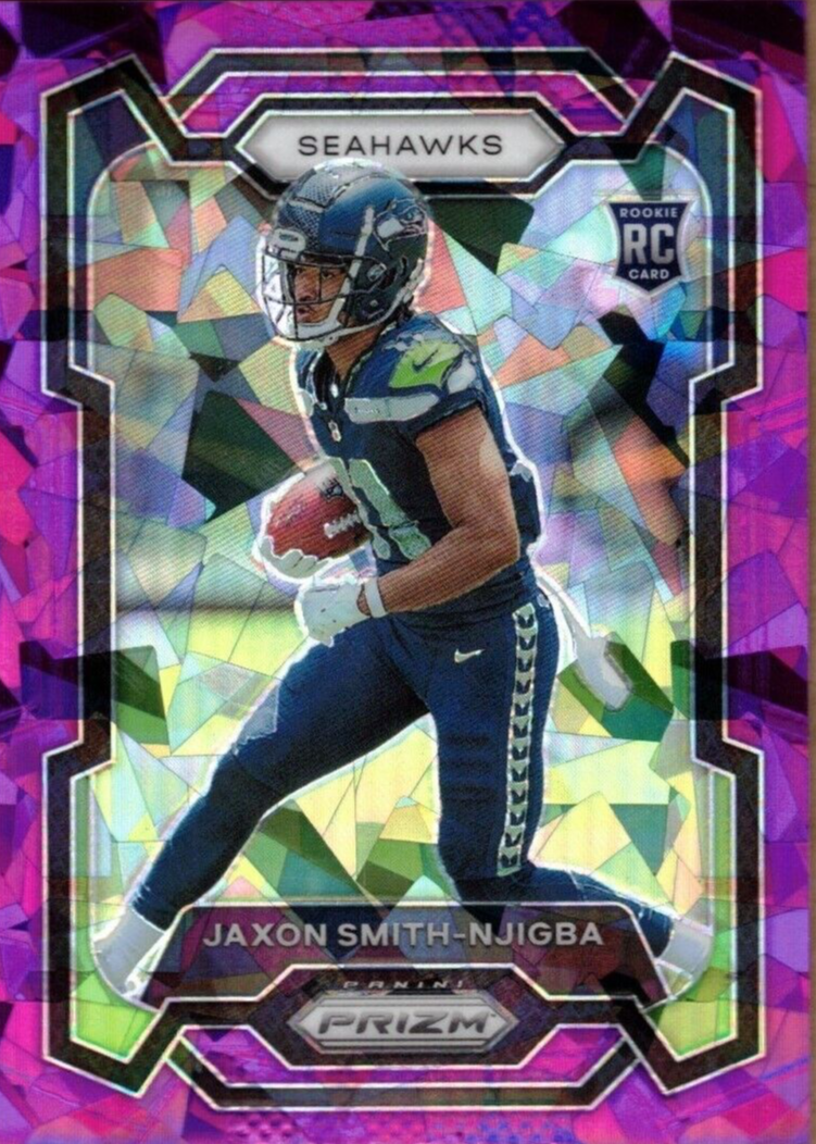 Jaxon Smith-Njigba 2023 Prizm #390 Purple Ice /225 Price Guide