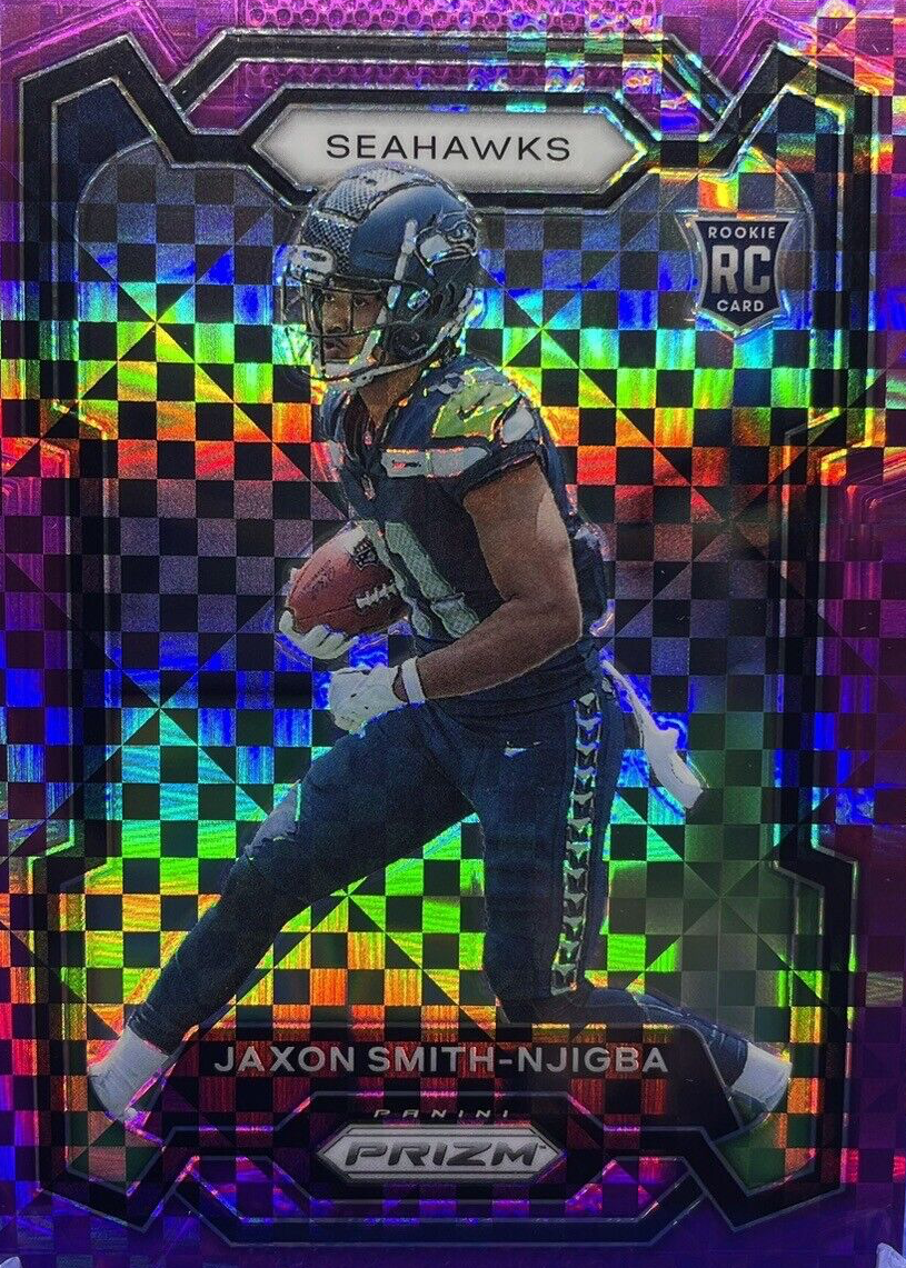 Jaxon Smith-Njigba 2023 Prizm #390 Purple Power /49 Price Guide