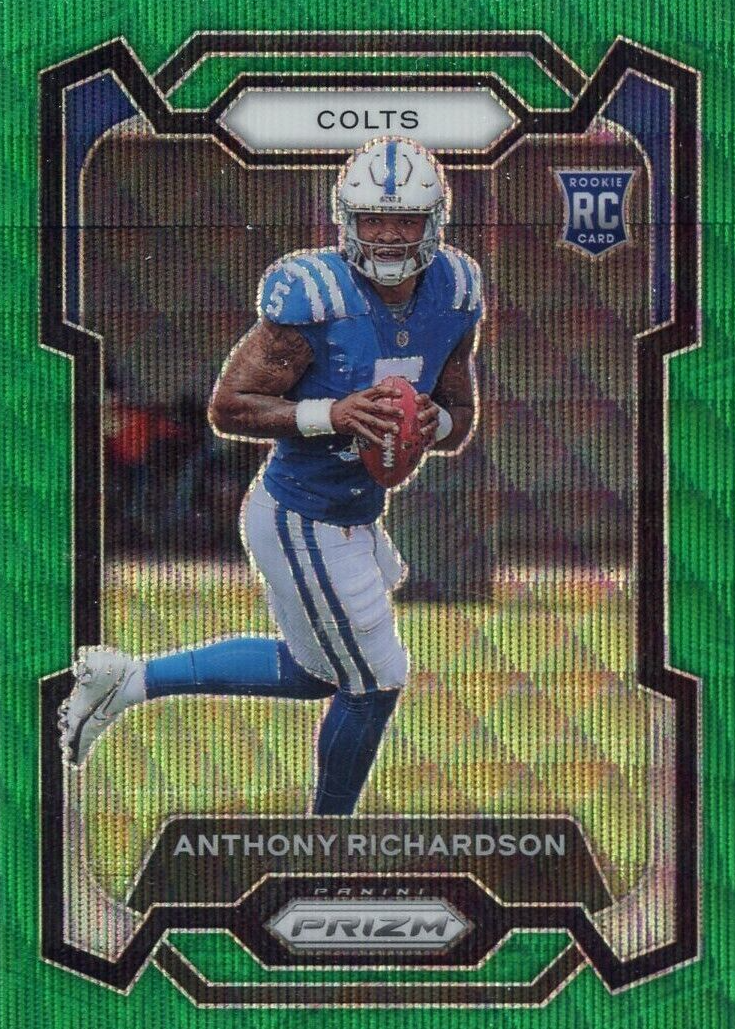 Anthony Richardson 2023 Prizm #343 Green Wave Price Guide - Sports