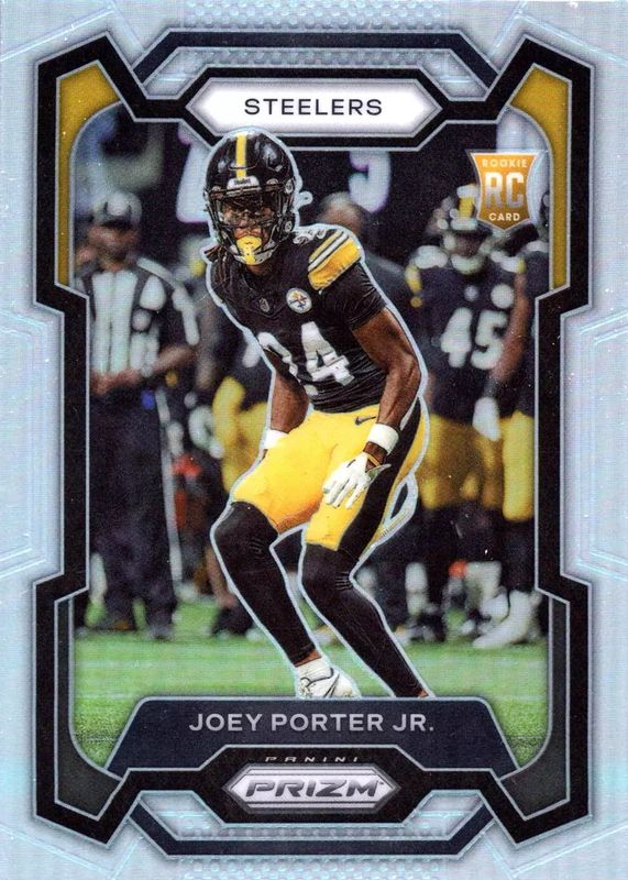 Joey Porter Jr. 2023 Prizm #386 Silver Rookie SGC 9.5