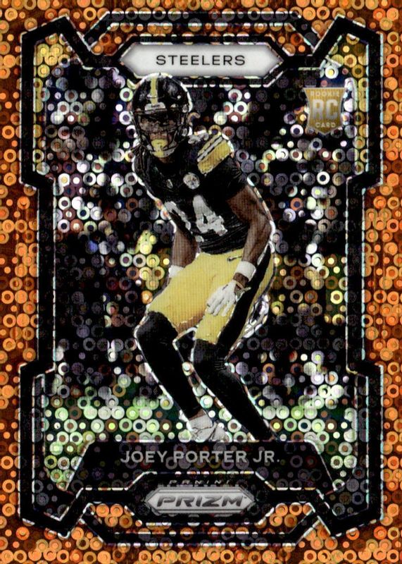 Joey Porter Jr. 2023 Prizm #386 Disco Rookie SGC 9.5