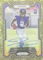 Jordan Addison 2023 Prizm #368 Rookie Autographs - Camo /25 Price
