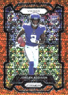 Jordan Addison 2023 Black #VA-17 Vanta /(SSP) Price Guide