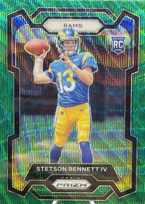 2023 Prizm #358 Green Wave