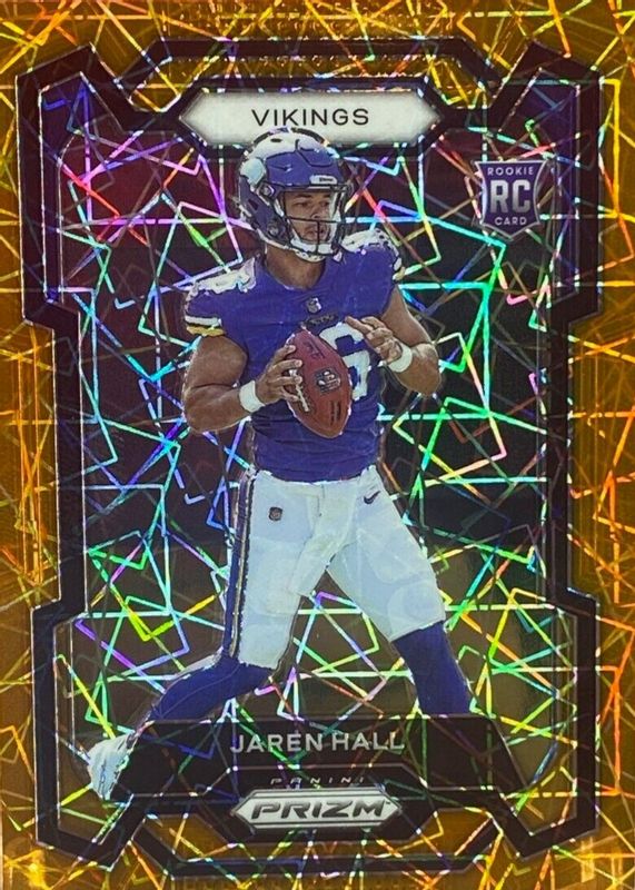 Jaren Hall 2023 Prizm #367 Lazer Rookie RAW