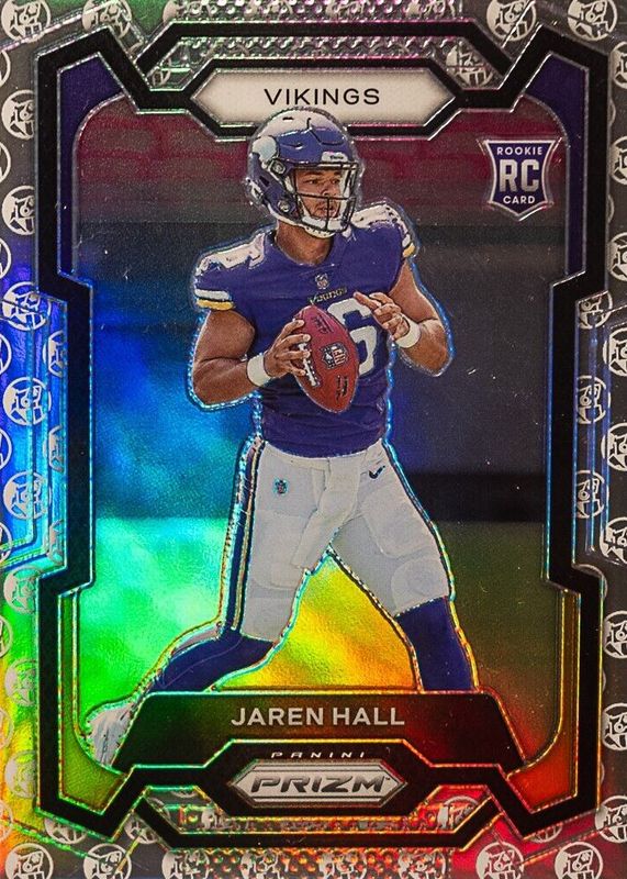 Jaren Hall 2023 Prizm #367 White Knight /3 Rookie BGS 9