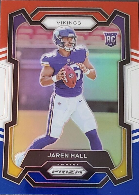 Jaren Hall 2023 Prizm #367 Red White Blue Rookie SGC 9.5