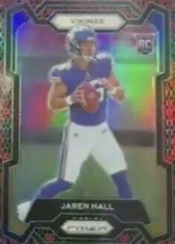 Jaren Hall 2023 Prizm #367 Snakeskin /(SSP) Rookie PSA 9