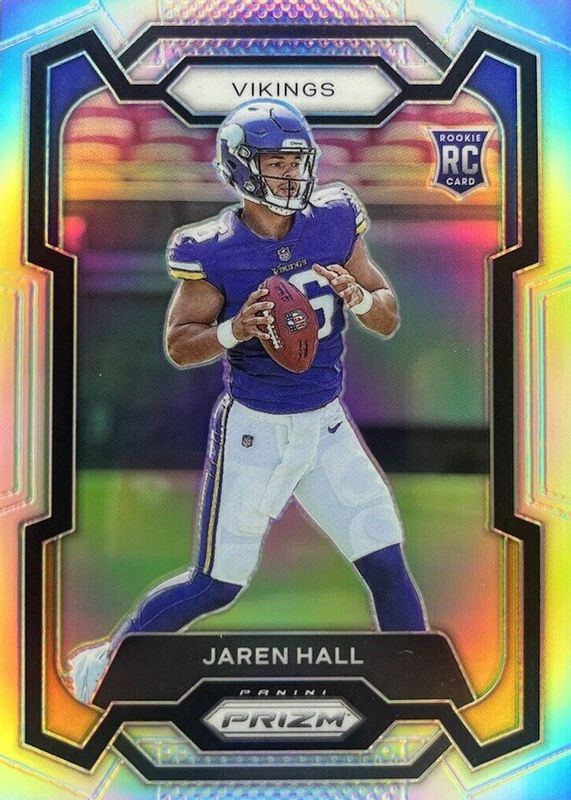 Jaren Hall 2023 Prizm #367 Silver Rookie PSA 10