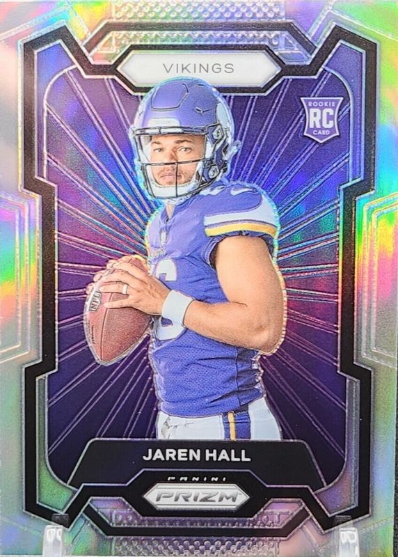 Jaren Hall 2023 Prizm #337 Rookie Variation - Silver PSA 10