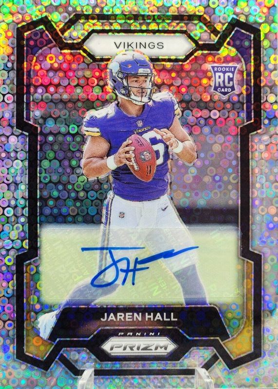 Jaren Hall 2023 Prizm #367 Rookie Autographs - No Huddle Rookie PSA 10