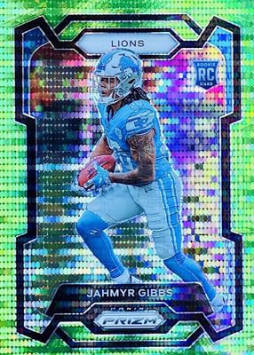 2023 Prizm #331 Neon Green Pulsar