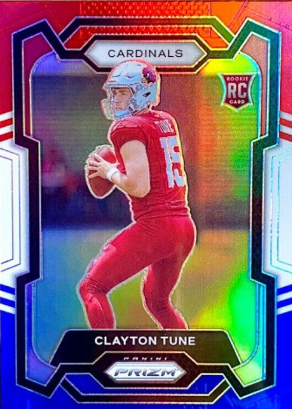 2023 Prizm #302 Red White Blue