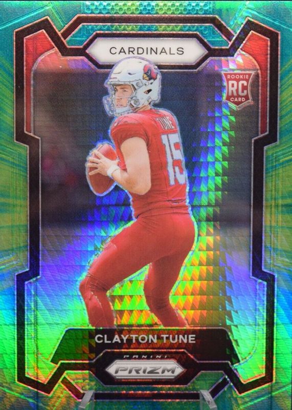 Clayton Tune 2023 Prizm #302 Hyper /175 Rookie PSA 10