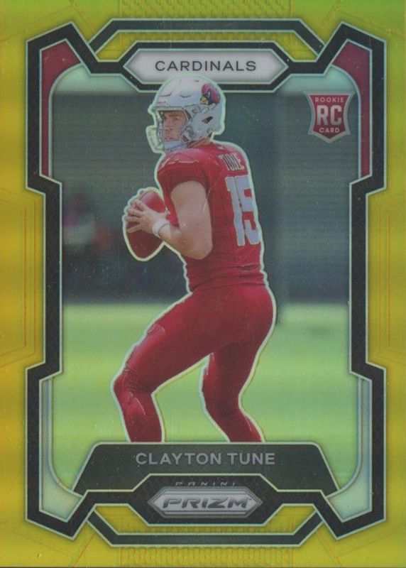 Clayton Tune 2023 Prizm #302 Gold /10 Rookie SGC 9.5