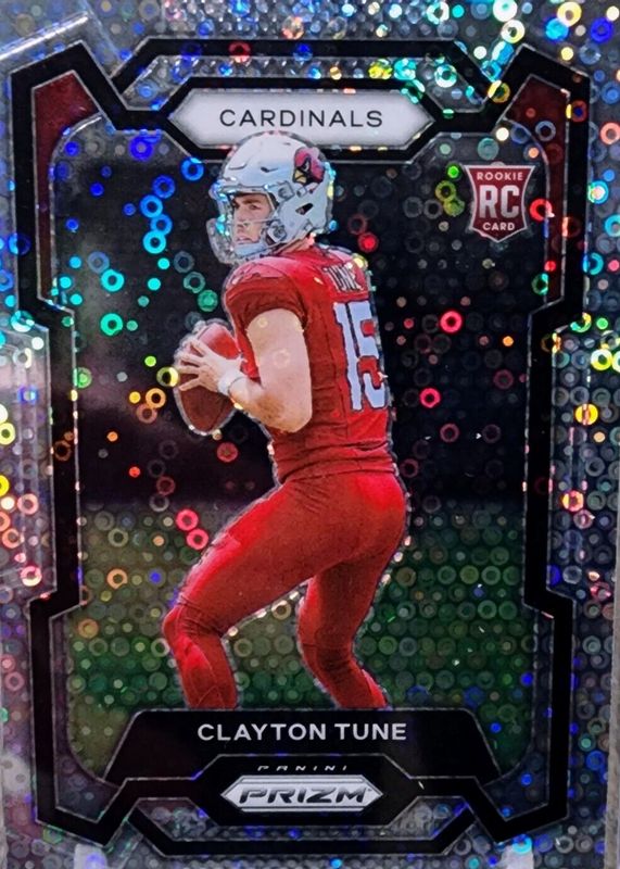 Clayton Tune 2023 Prizm #302 No Huddle Rookie PSA 10