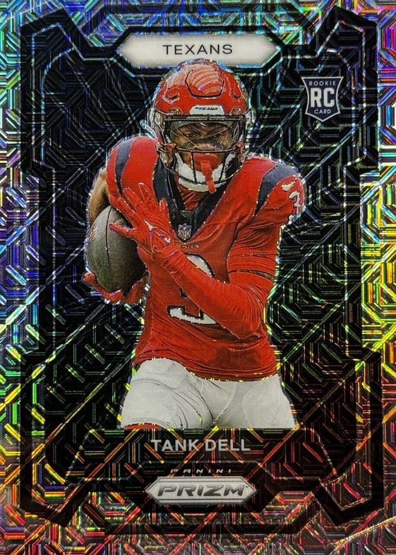 Tank Dell 2023 Prizm #329 Rookie Variation - Mojo /25 Rookie RAW