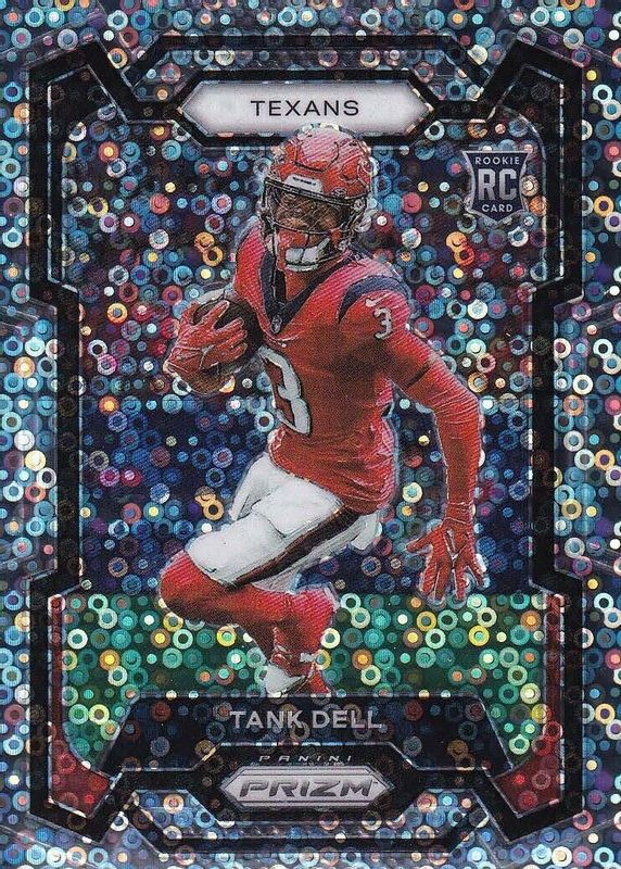 Tank Dell 2023 Prizm #341 No Huddle Rookie RAW