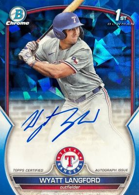 2023 Bowman Draft Sapphire Edition #CDA-WL Chrome Prospect Auto /199 (1st)