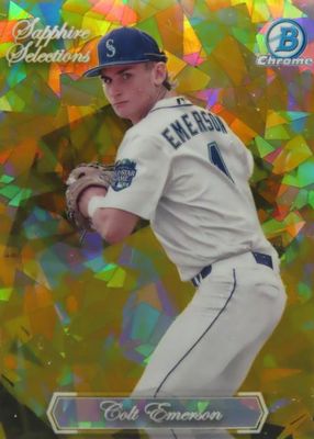 2023 Bowman Draft Sapphire Edition #SS-15 Sapphire Selections - Gold /50