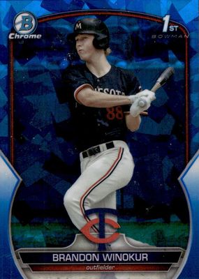 2023 Bowman Draft Sapphire Edition #BDC-69 Chrome (1st)