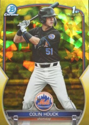2023 Bowman Draft Sapphire Edition #BDC-175 Chrome - Yellow /75 (1st)