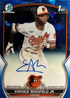 2023 Bowman Draft Sapphire Edition #CDA-EBR Chrome Prospect Auto /199 (1st)