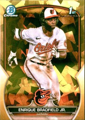 2023 Bowman Draft Sapphire Edition #BDC-188 Chrome - Yellow /75 (1st)