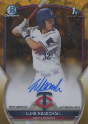 2023 Bowman Draft Sapphire Edition #CDA-LK Chrome Prospect Auto - Gold /50 (1st)