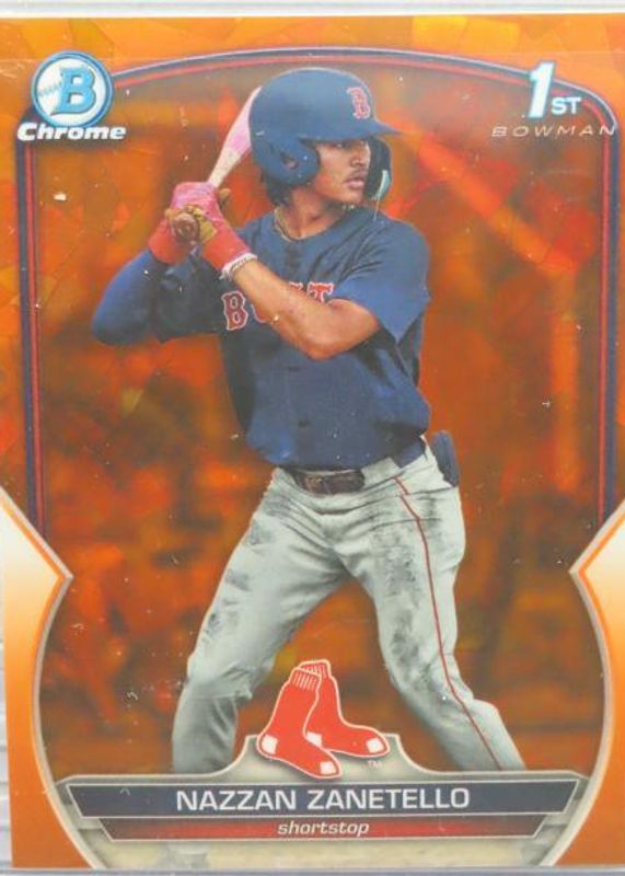 2023 Bowman Draft Sapphire Edition #BDC-3 Chrome - Orange /25 (1st)