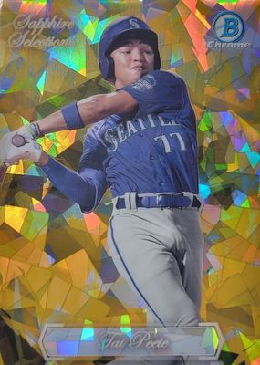 2023 Bowman Draft Sapphire Edition #SS-20 Sapphire Selections - Gold /50