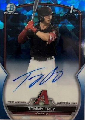 2023 Bowman Draft Sapphire Edition #CDA-TT Chrome Prospect Auto /199 (1st)
