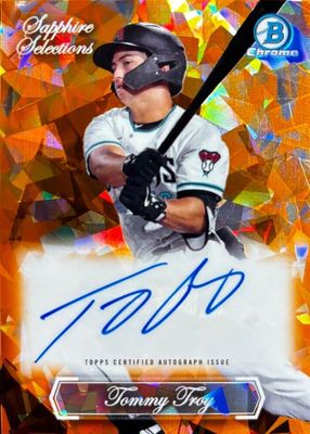 2023 Bowman Draft Sapphire Edition #SSA-TT Sapphire Selections Autographs - Orange /25