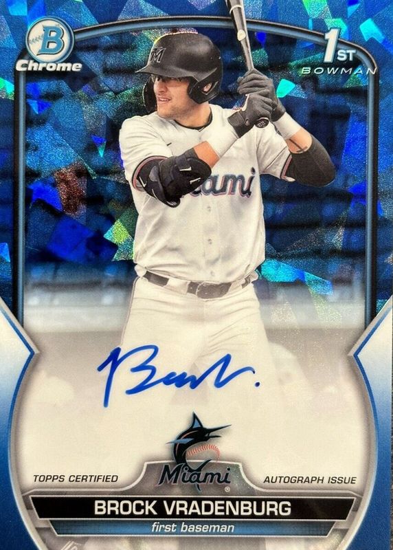 2023 Bowman Draft Sapphire Edition #CDA-BV Chrome Prospect Auto /199 (1st)
