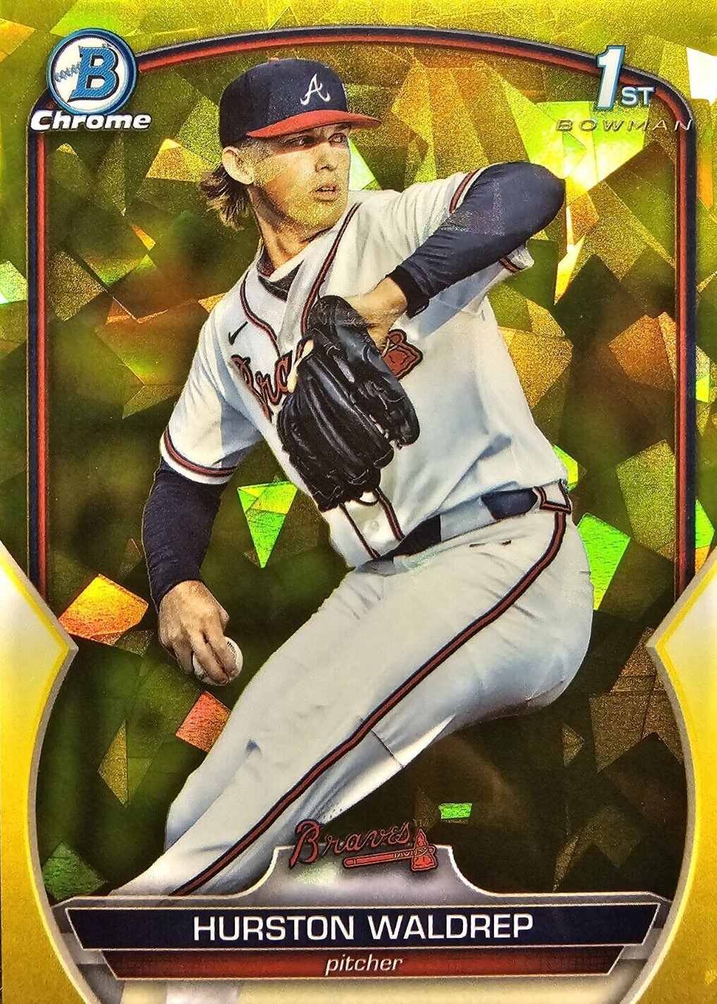 2025 Topps Series 1 Hurston Waldrep RC 1990 Silver Pack AUTO