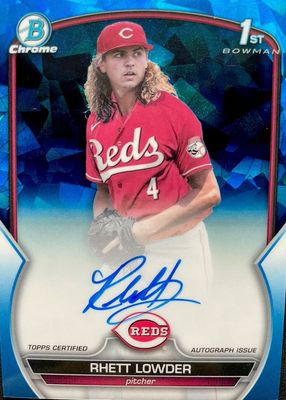 2023 Bowman Draft Sapphire Edition #CDA-RLO Chrome Prospect Auto /199 (1st)