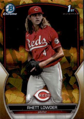 2023 Bowman Draft Sapphire Edition #BDC-52 Chrome - Gold /50 (1st)