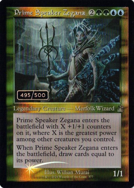 2024 Ravnica Remastered #377 Retro Frame /500