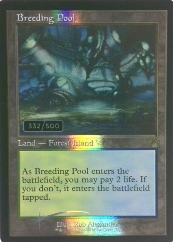 Breeding Pool 2024 Ravnica Remastered #399 Retro Frame /500 RAW