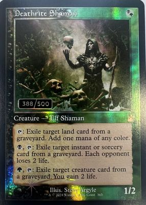 Deathrite Shaman 2024 Ravnica Remastered #363 Retro Frame