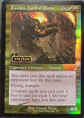 2024 Ravnica Remastered #379 Retro Frame /500