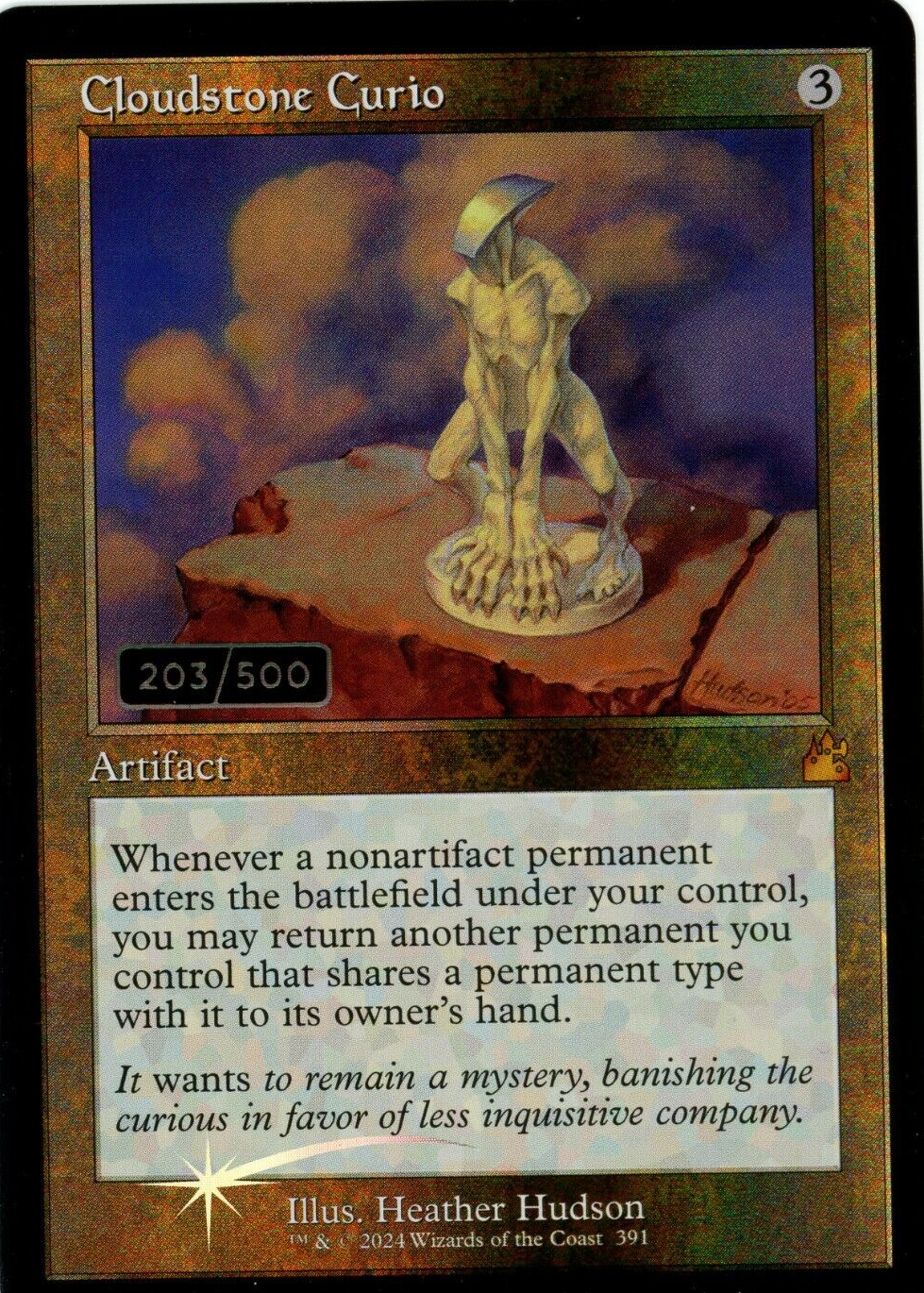 マジック：ザ・ギャザリング - ●MTG RAV 雲石の工芸品/Cloudstone Curio 日本語 3枚● EX+]雲石の工芸品/Cloudstone Curio《英語》【RAV】