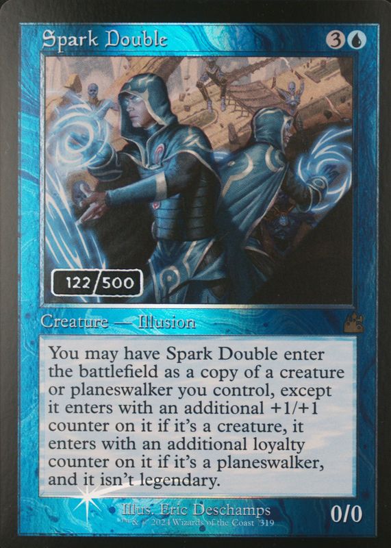 Spark Double 2024 Ravnica Remastered #319 Retro Frame /500 RAW