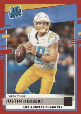 2020 Donruss #303 Press Proof Red